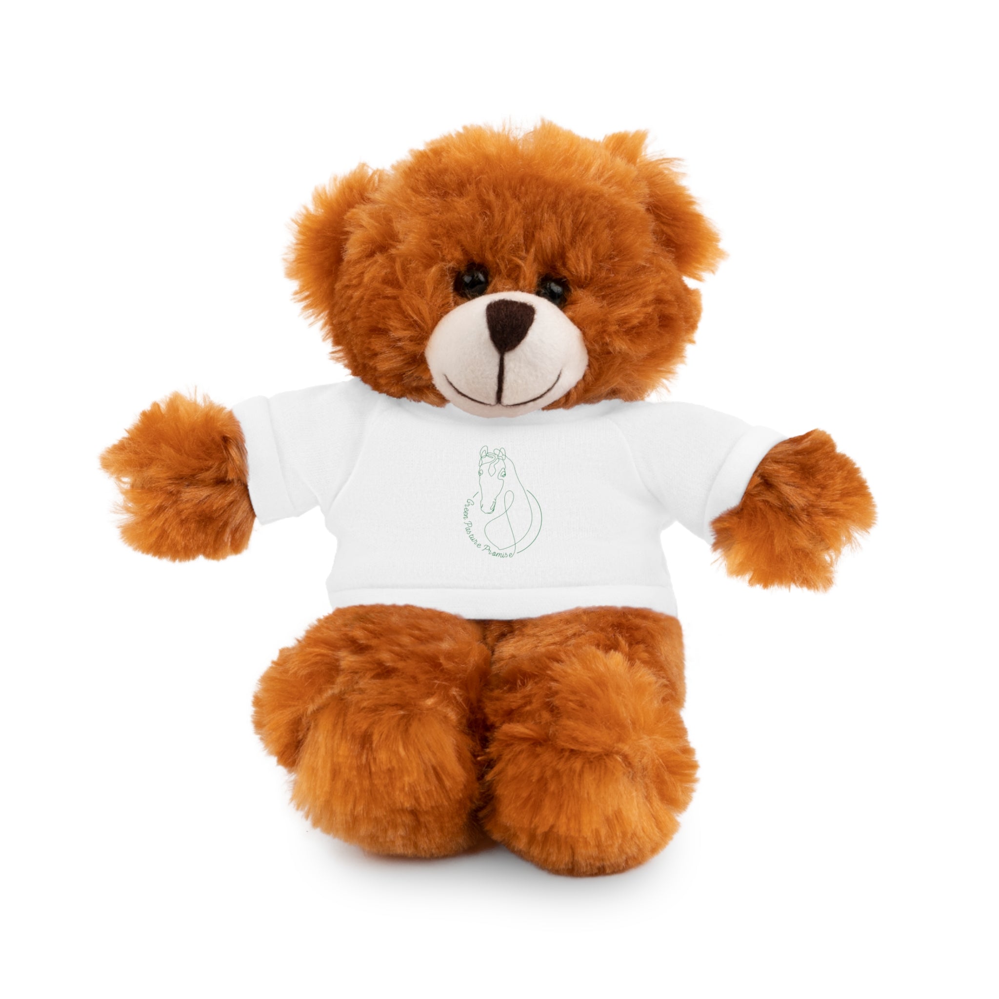 Stuffed Animals with Green Pasture Promise Tee